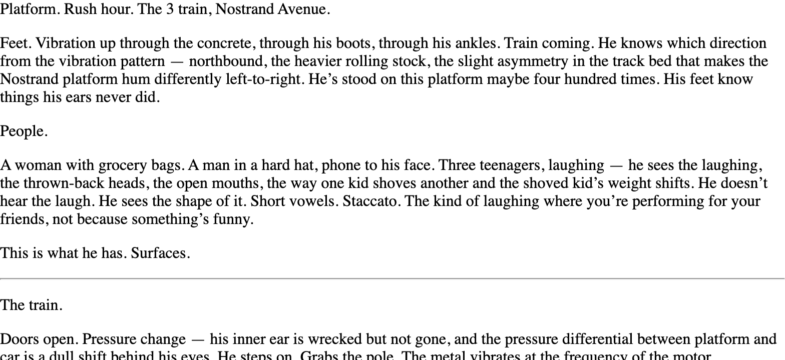 Preview of Surface Reading