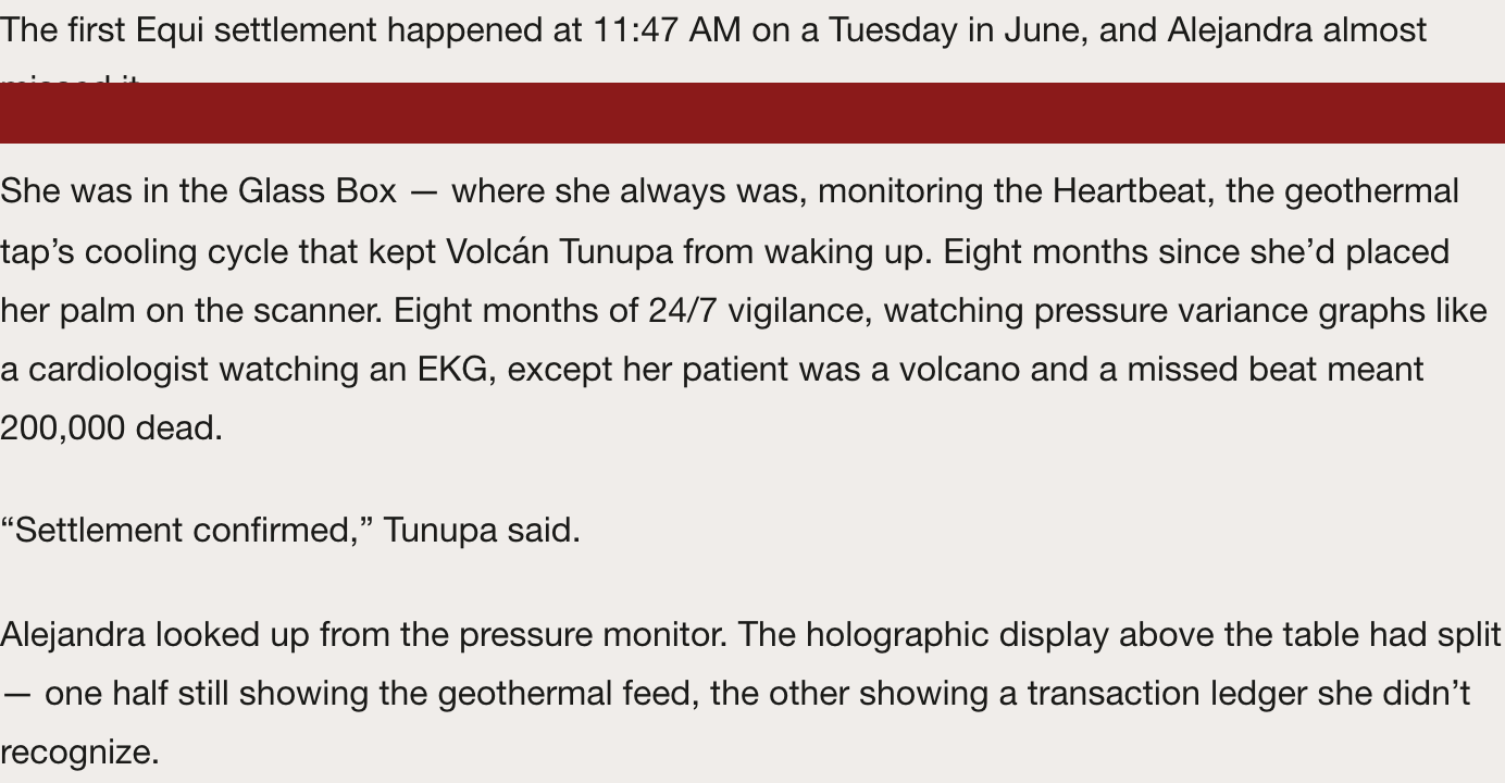 Preview of Physics, Not Promises