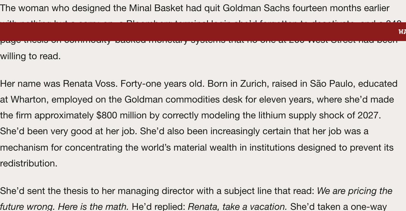 Preview of The Minal Standard